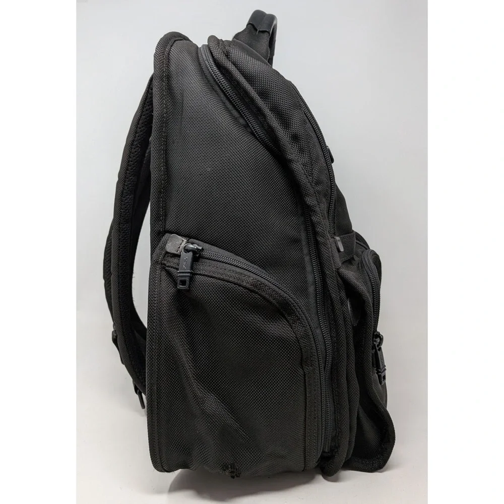 TUMI Alpha 26173DH Black Laptop Backpack Bag -*READ*